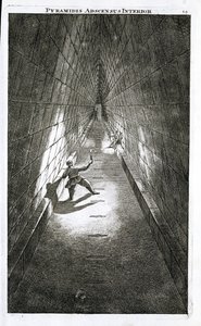 Ascesa interna di una piramide, c.1780